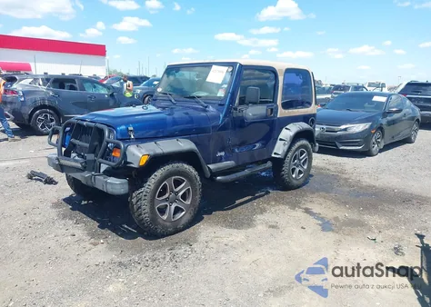 2001 Jeep Wrangler Se из США, поврежденный, VIN 1J4FA29P01P344644
